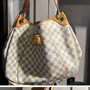 💎✨BEAUTIFUL✨💎 Louis Vuitton Damier Azur Galliera PM Shoulder Bag